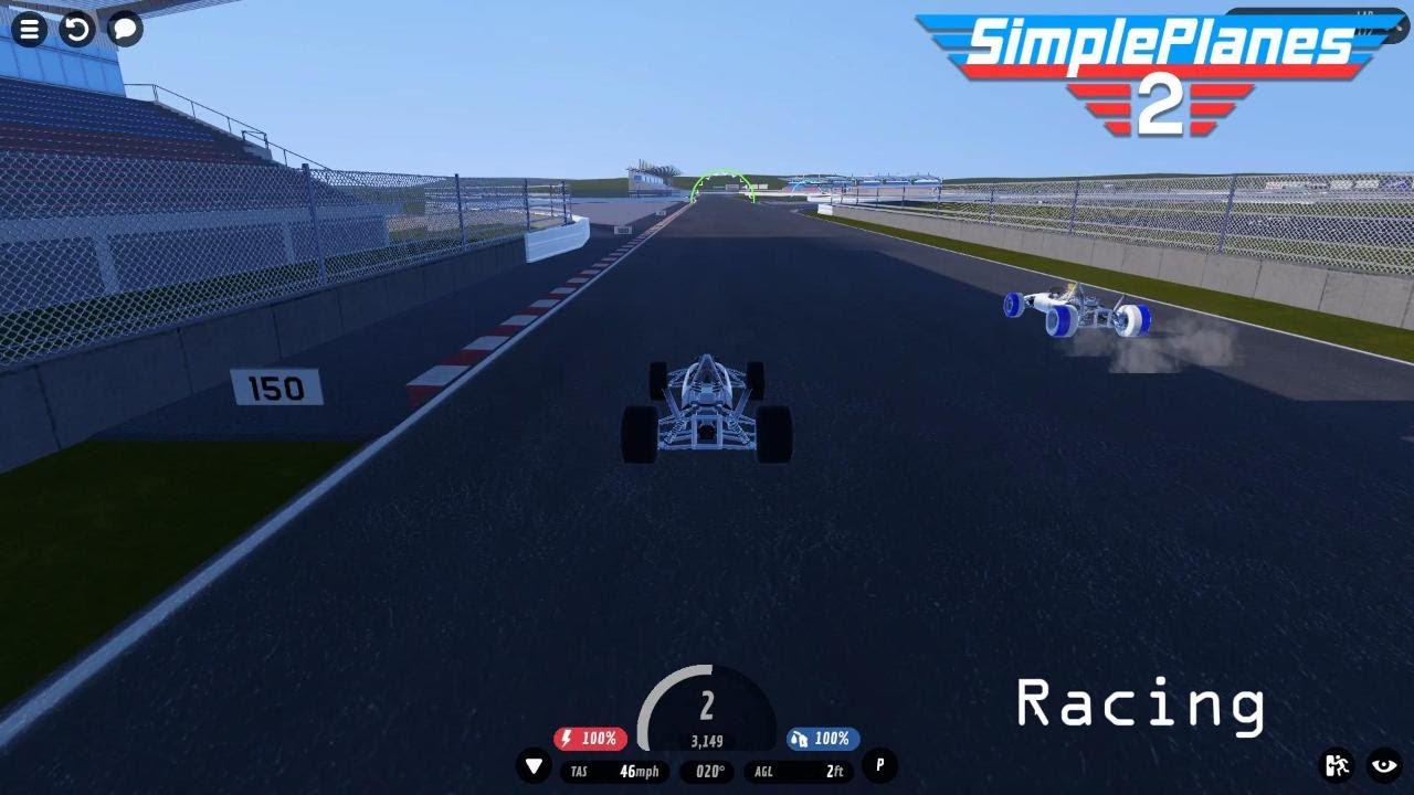 Simpleplanes Racing Racing - Simpleplanes 2 Playtest - YouTube