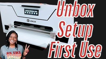 Unbox, Setup and First Use of the Loklik DTF A3-XP600 Printer