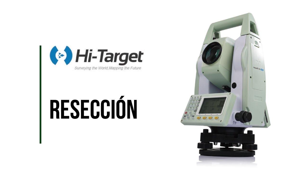 ESTACIÓN TOTAL HTS-420R CAP4. RESECCIÓN