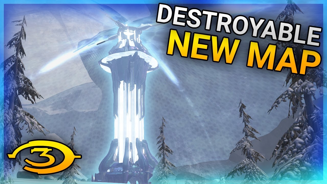 MODDING A HUGE MULTIPLAYER SNOW MAP - Halo 3 Mods 