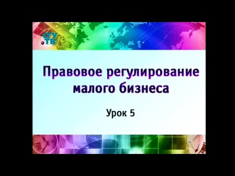 Урок 5. Устав юридического лица