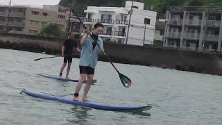SUP(サップ、スタンドアップパドル)体験スクール 鎌倉ハイサーフ - YouTube