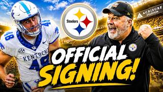 Steelers Just Signed A SECRET Special Teams Weapon From Ray Guy Watchlist! Steelers News Today