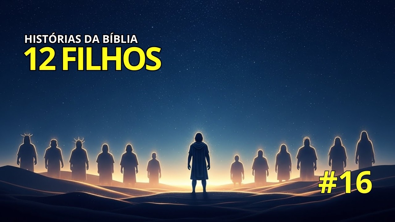 OS 12 FILHOS DE JACÓ - A ORIGEM DAS 12 TRIBOS DE ISRAEL | Histórias da Bíblia #16