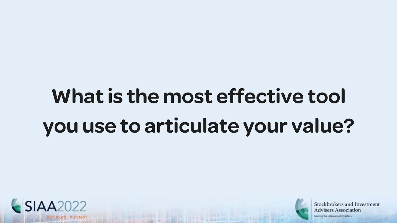Tools to Articulate Value