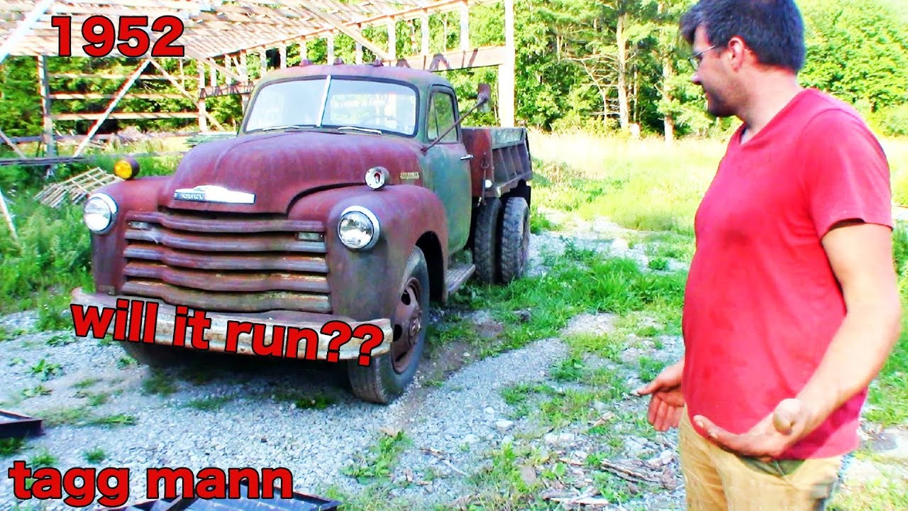 Dragged in a 52 Chevy 6100, Will it run??
