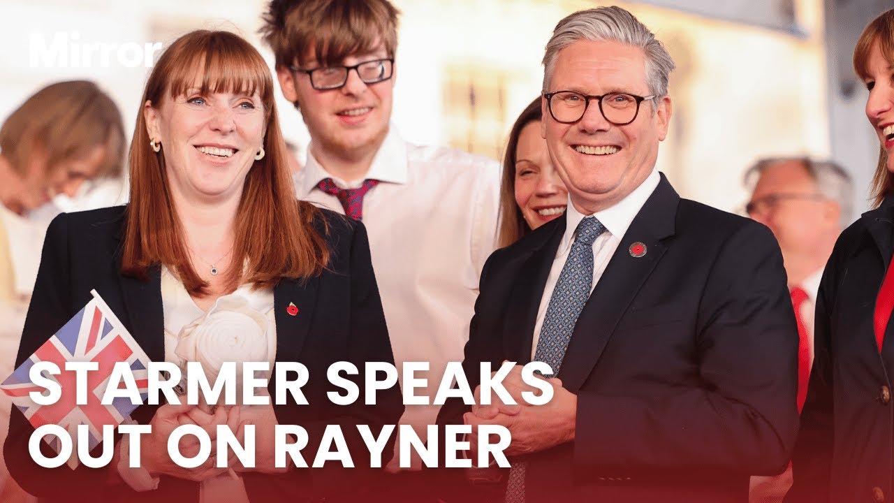 Rayner Graffit Keir Starmer condemns graffiti outside Angela Rayner’s flat - YouTube
