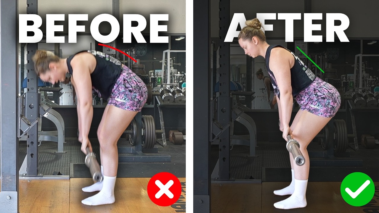 Исправьте свою румынскую становую тягу (избегите болей в спине!)