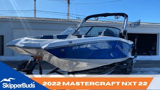 2022 Mastercraft NXT22 Wake Boat Tour SkipperBud's