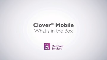 Clover Mini | Getting Started | AIB Merchant Services