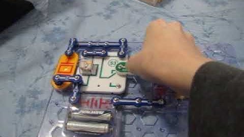 Snap Circuits Pro | Project 455: Relay & Buzzer