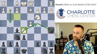 My Strategy against Lower-Rated Opponents | Round 1 Charlotte Rapid vs. 1796