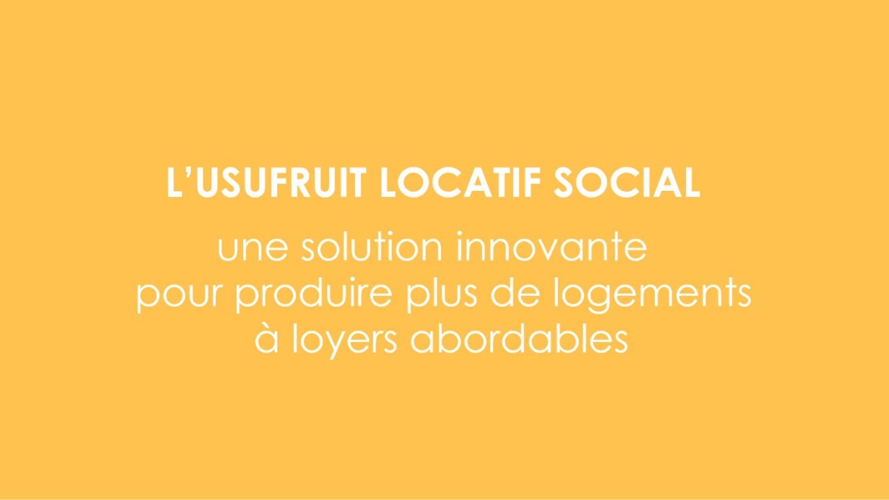 L'Usufruit Locatif Social, avec Perl