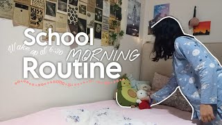 My 6am school morning routine (as a turkish student) *realistic and 12th grade*