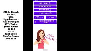 Gerçek Kız Sesiyle Telefon Şakası 2021