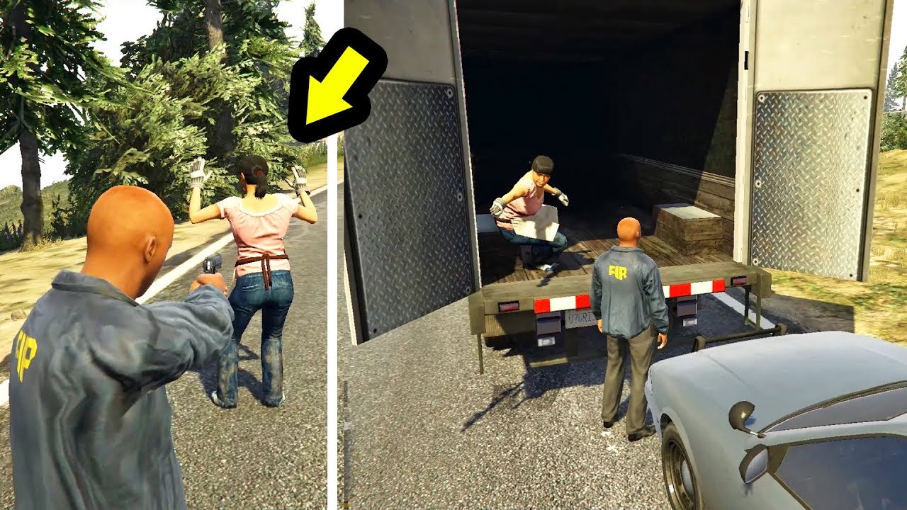 إحباط محاولة للهجرة السرية جي تي أي 5 مود الشرطة الجزء 8 | GTA V POLICE MOD