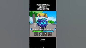 How to get kitsune for free(bloxfruits)?#bloxfruits #bloxfruit