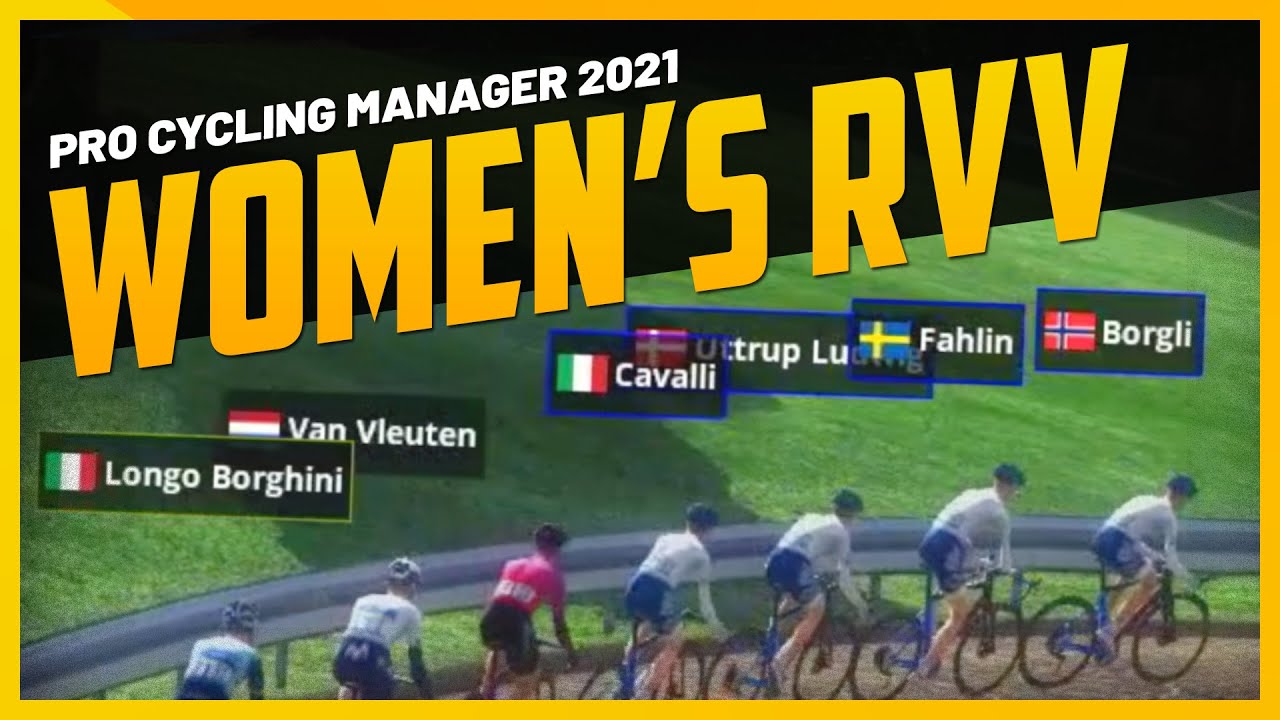 ROUBAIX WITH VAN AERT! - Pro Cycling Manager 2021 / Cobble Gameplay 