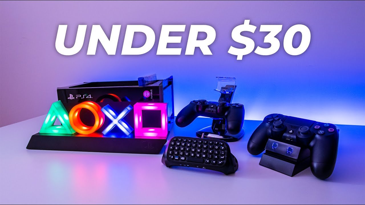 usund Bungalow Kæreste Cool Tech Under $30 (PS4 Edition) - YouTube