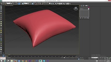 Pilllow Modeling In 3ds Max ll pillow Tutorial ll How To MAke Pillow