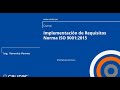 Módulo I: Implementación ISO 9001:2015 (parte 1)