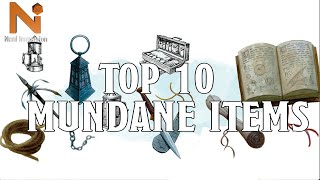 Top 10 D&D 5e Mundane Items | Nerd Immersion