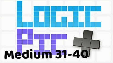 Logic Pic + walkthrough medium level 31-40
