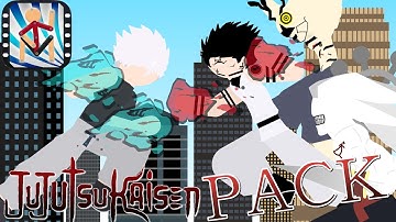 Pack Gojo VS Sukuna (Jujutsu Kaisen) - Stick Nodes Animation