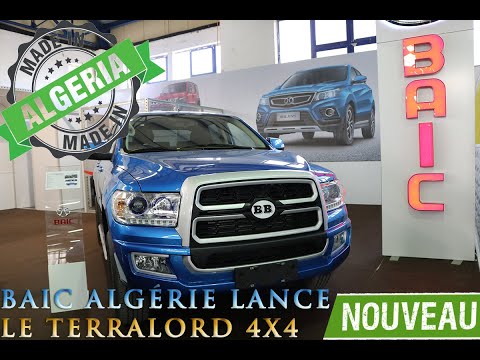 BAIC Algérie lance le nouveau pick-up TERRALORD 4×4 Offroad double-cabine