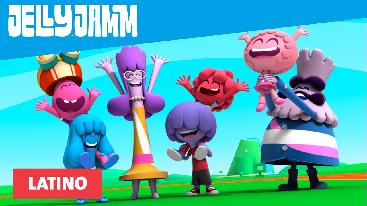 Caricaturas Infantiles. Jelly Jamm Latino. Juntos de la Mano (T02 - Ep77)