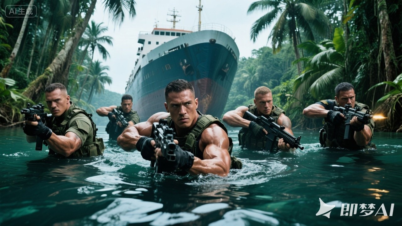 死囚越狱潛逃香港，特种兵全城搜捕剿杀！#film #movie #动作