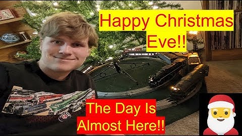 Christmas Eve Running Lionel/MTH Trains 2021