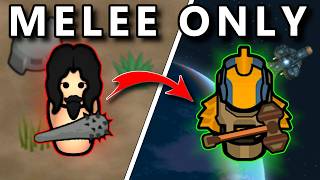 Can You Beat RimWorld Odyssey Using Only Melee Weapons?