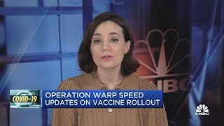 Update on Covid-19 vaccine rollout: Operation Warp Speed
