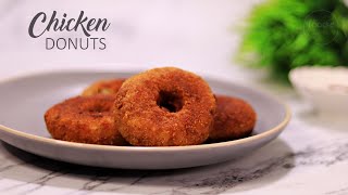 Chicken Donuts | Freeze and Store Snack | Ramadan Special #jesnisfoodiedays