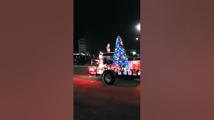 Waterford Christmas parade with music