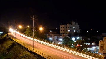 Sunset timelapse in Rajkot.