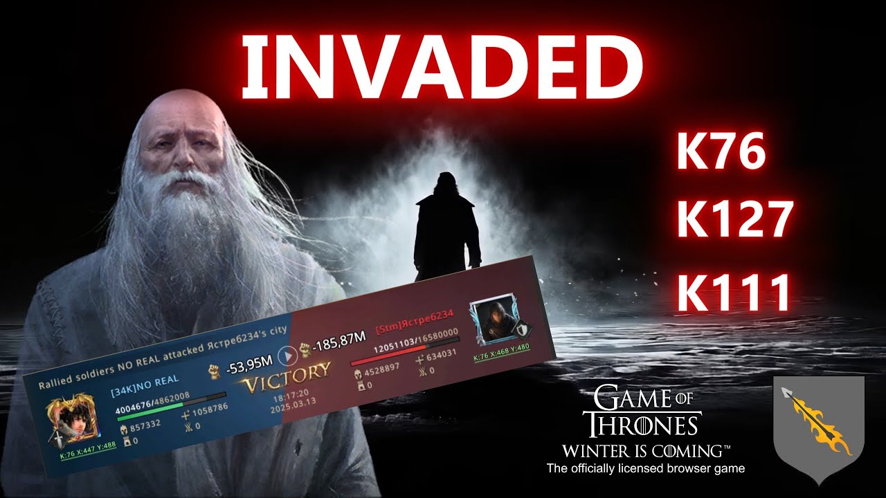 GoTWiC - INVADED- K127, K76, K111 A hunt that doesn't go so well for me ...