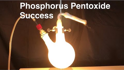 Failure, Failure, Failure, Success! Phosphorus Pentoxide preparation (unedited full video)