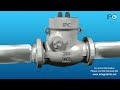 Check valve working animation