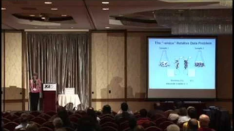 Mary Ann Moran at the 2011 DOE JGI User Meeting