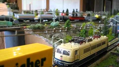 My Marklin HO Layout - Märklin Fahrvideo - 12