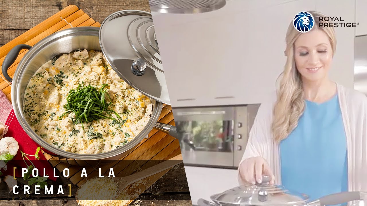 Cocina con Royal Prestige | Receta de Pollo a la Crema - YouTube