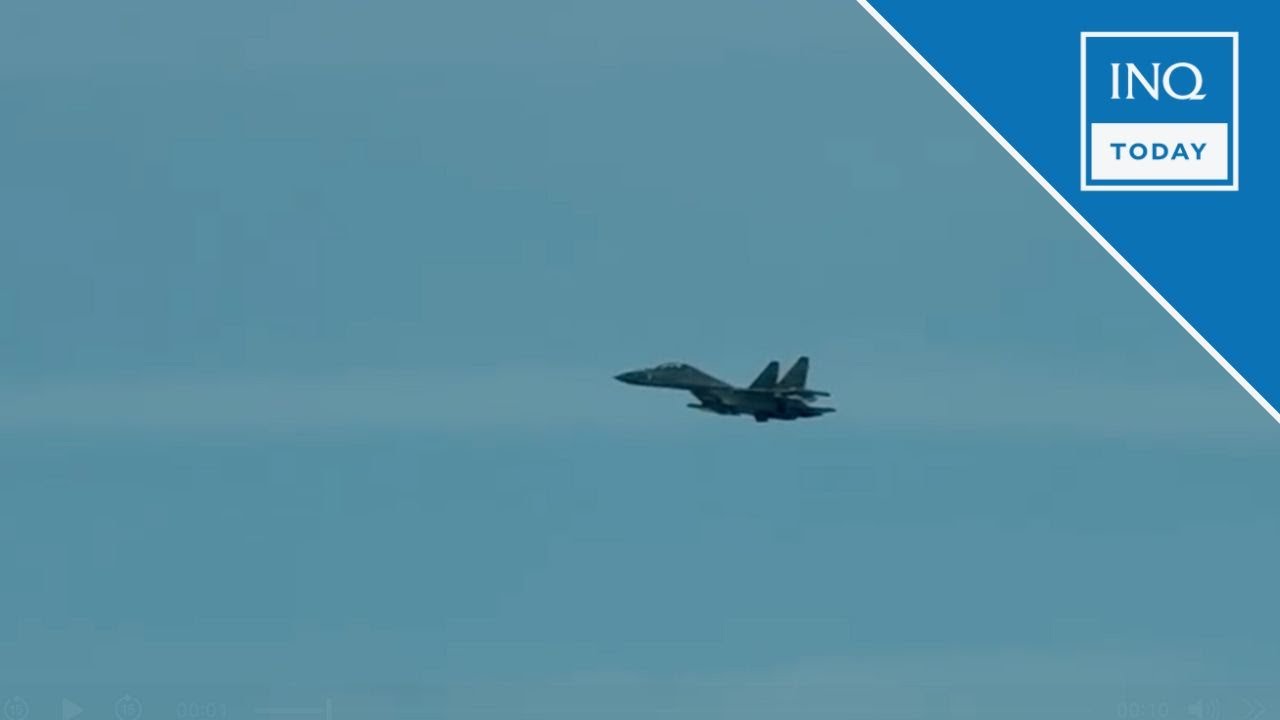 Chinese fighter jet tails PH Coast Guard aircraft over West PH Sea | INQToday