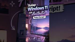 Sulap Windows 11 Jadi Aesthetic Pakai Script!