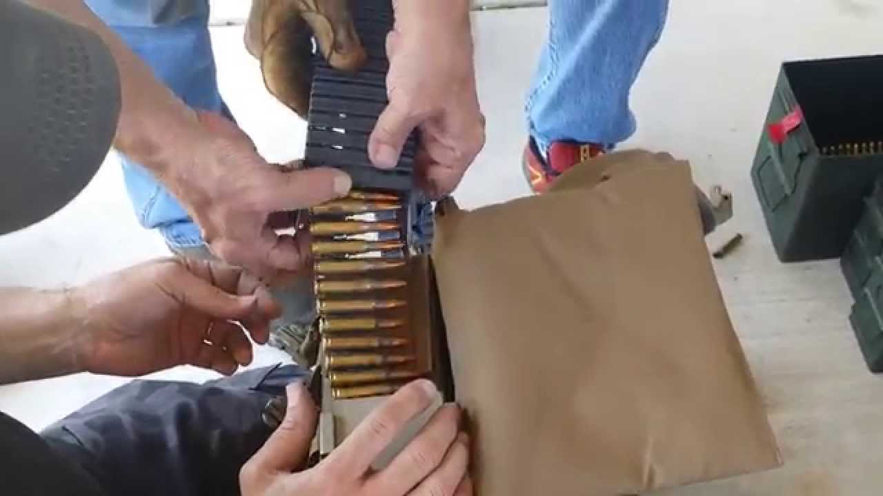 Texas NFA Gun Trust:  Loading the Assault Pack at the Leona Texas July 4th Machinegun Shoot!