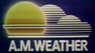 WTTW Channel 11 - Station Sign-On \u0026 A.M. Weather (#1, 1983)