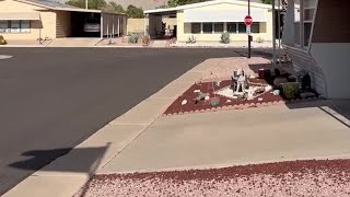 Dust storm moves through eastern Mesa Arizona