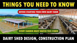 Dairy Shed Design, Construction Plan Information | Dairy Cow Farming screenshot 2