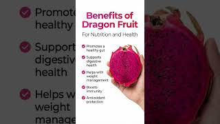 Dragon Fruit for Weight Loss, Gut Health & Immunity | Full Nutrition Guide #shorts #dragonfruit